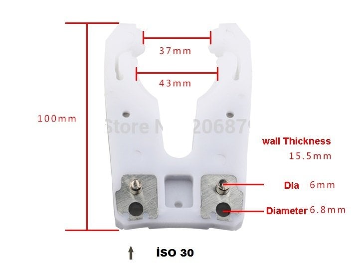 İSO30 ÇATAL TUTUCU