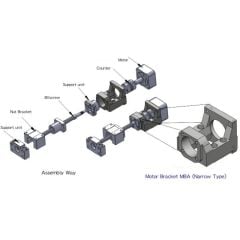 MBA15E SYK SERVO 750W İÇİN FLANŞ BRAKET