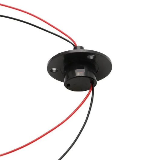 Slip Ring - Kayar Bilezik Çap 22mm 2 Kanal-2 Kablo 2A