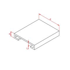 60'lık Yan Bariyer Plastiği (13x60)