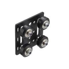 V Slot v tekerli Rulmanlı Araba - 20x20 Profil Uyumlu