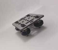 V Slot v tekerli Rulmanlı Araba - 20x20 Profil Uyumlu