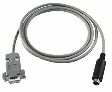 Mitsubishi fx3u-fx2n Plc Data Kablosu 8 Pin mini Din to Rs-232 1.5 metre