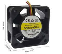 SANACE40wf CNC FAN 9WF0424H6D05A/ A90L-0001-0551