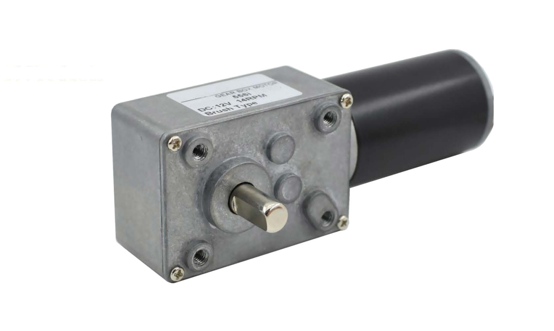 MG80x Ø31mm. 12v-24v redüktörlü dc motor