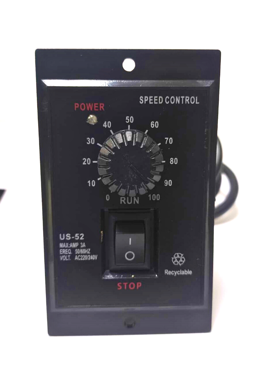 AC Motor Hız Kontrol Cihazı 400W Güç AC 220V US-52