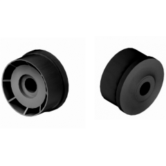KTR Rulo Başlıkları Q50X1,5 KTR RULO BAŞLIK SİYAH PLASTİK