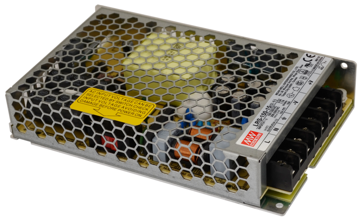 10Amper  LRS-150-15 Güç Kaynağı