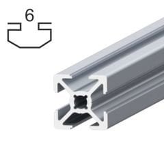 Sigma Profil 20x20   Kanal 6  (1metre)
