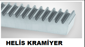 HELİS 1 MODÜL KREMAYER 15X15MM