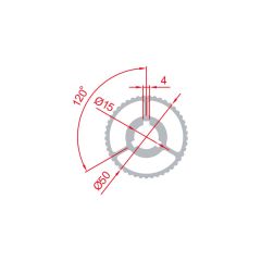 TAMBUR PROFİLİ Ø50