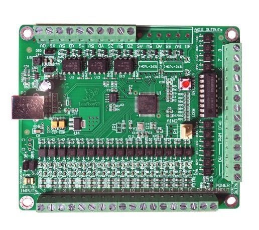 YENİ AKZ250 NPN 5 EKSEN USB MACH3 KONTROL KARTI İNTERFACE