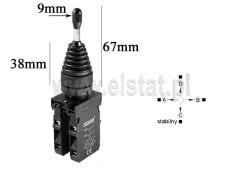 JOYSTICK 4 Yönlü Dönüşlü CP707DJ41 EMAS