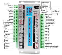 3 Eksen USB Eksen Kontrol Kartı XHC MKX