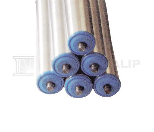 Ø50 Alüminyum Avare Rulolar Tırtıllı Ø50 x 440 Bant Altı Dönüş Rulosu