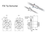 3205 FSI HIWIN Vidalı Mil Somunu T3