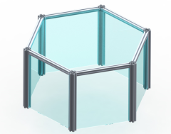 30'luk Stant Profili K8 Altı Köşe