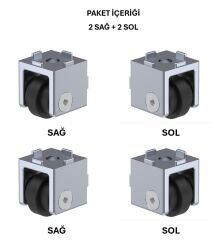 Kanal Sürgü Seti 40x40 - Kanal 10 SETİ