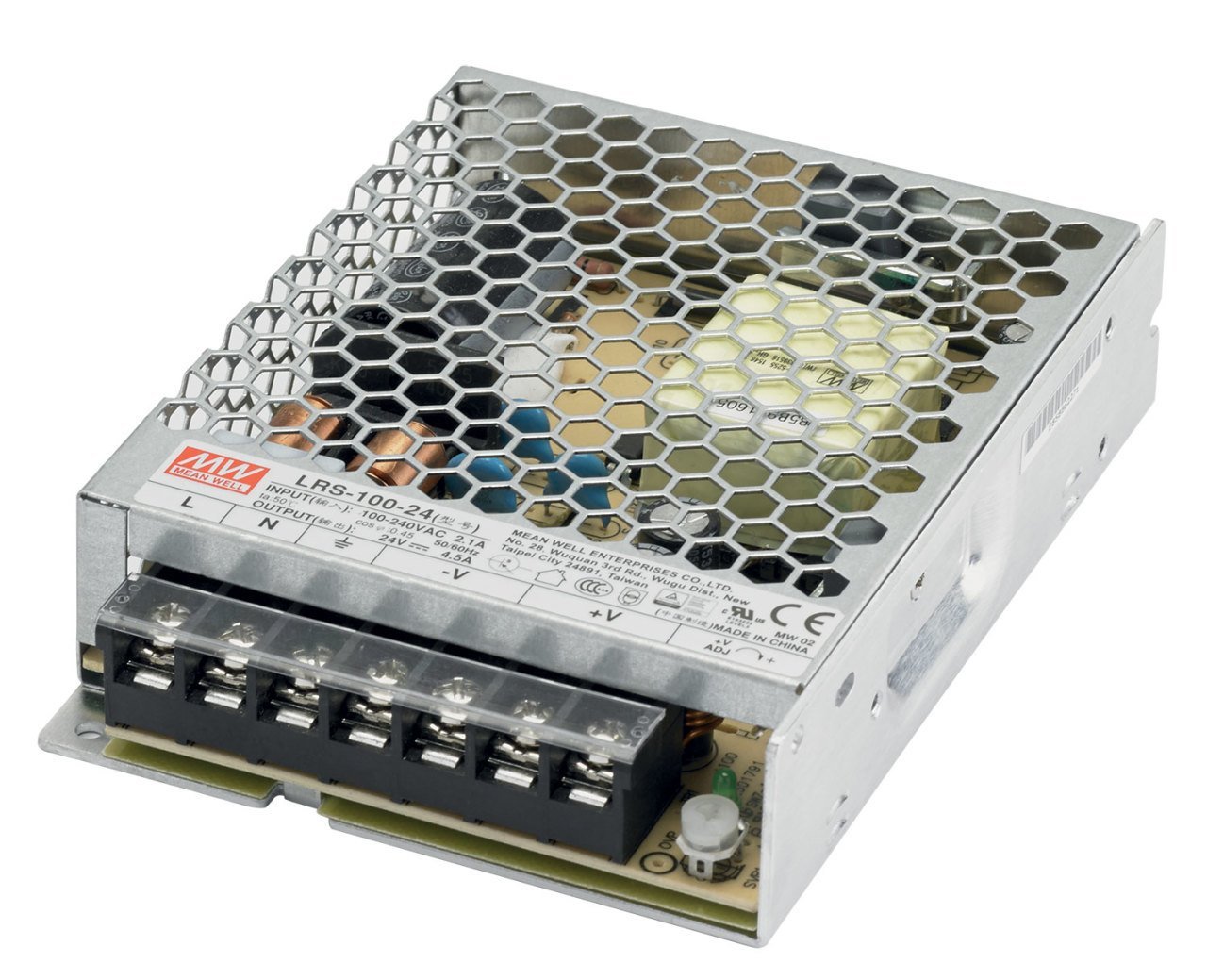 LRS-100-24   24Volt  4,5Amper    Güç Kaynağı