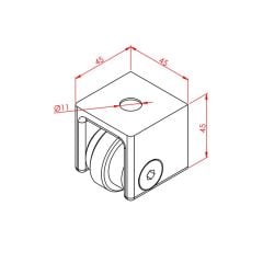 KANAL  SÜRGÜ SETİ 45X45 - KANAL 10