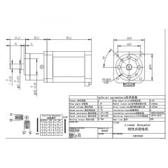 nema17 planet redüktörlü STEP MOTOR 17HS6001-PG5.18-1