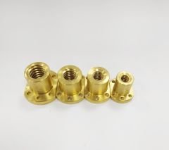 Trapez Flanşlı Somun Delikli