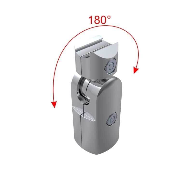 180° Açılı Bağlantı Parçası - Dıştan