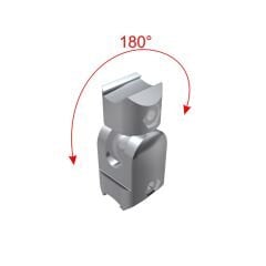 180° Açılı Bağlantı Parçası İkili - Dıştan