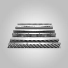 DELİKLİ HELİS 2  MODÜL KREMAYER 24X25mm  2metre