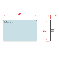 30x60 Profil Kapağı