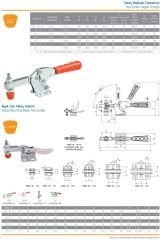 111-Yatay Tabanlı  Toggle Clamp KUKAMET