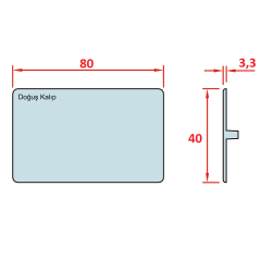 40x80  Profil Kapağı k10