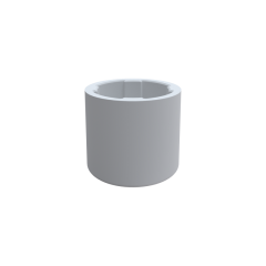 Ø28 Plastik Ayak   DKP28-04