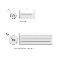 Karşıt Ağırlıklar DKE28-15-W0.5 - DKE28-15-W1