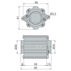 Kilitli Rotor   DKE28-31