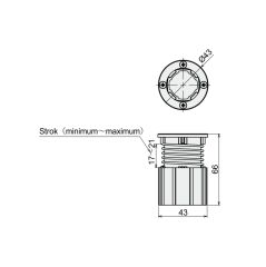 Yükseklik Ayarlayıcı  DKE28-30