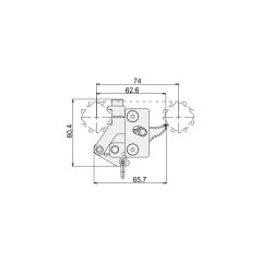 Dikey Asansör Kilidi  DKE28-35