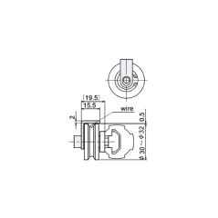Halat Konumlandırma Sacı  DKE28-24