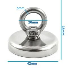 Knd42 Mıknatıs 60kg HALKA ASKI NEODYUM MIKNATIS