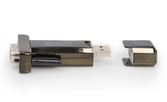 DİGİTUS DA-70167 USB - SERİ ÇEVİRİCİ + USB UZATMA KABLO 80cm