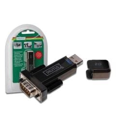 DİGİTUS DA-70167 USB - SERİ ÇEVİRİCİ + USB UZATMA KABLO 80cm