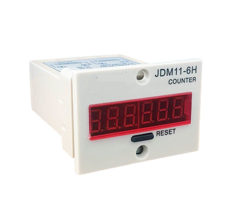 Dijital Ac/Dc 12-24V Fotoelektrik Parça Adet Sayıcı-Sayaç JDM11-6H