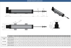 POTANSİYOMETRİK LİNEER CETVEL LTM400