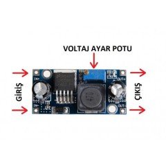 LM2596 Ayarlı Power Modül -E5