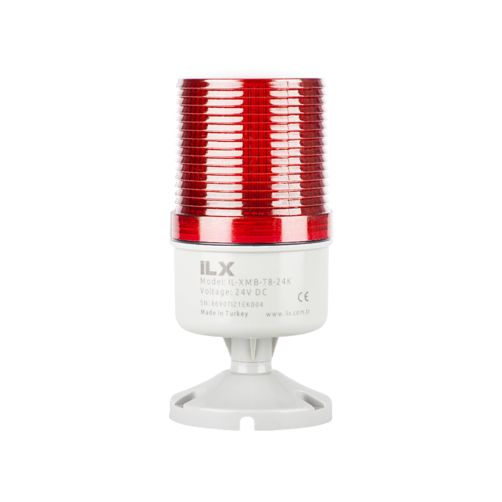 İLX Ø80  ikaz lambası xlm-t8-24k
