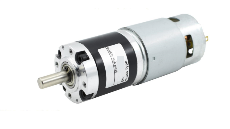 MG90x Ø42mm. 12v-24v Planet redüktörlü dc motor
