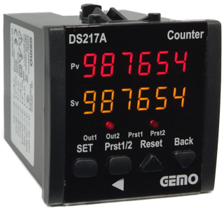 GEMO DS217A 6 Haneli Sayıcı 220 VOLT