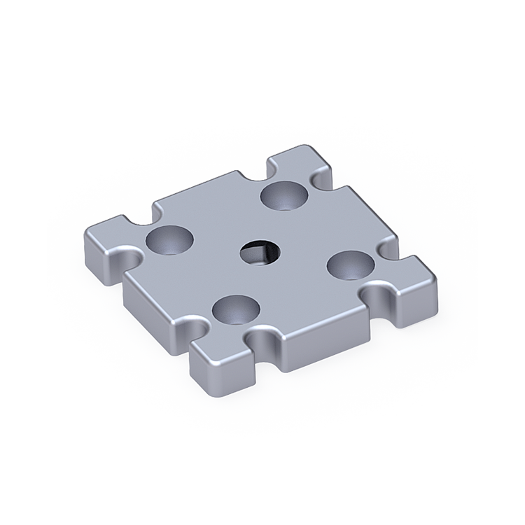 80x80 Ayak bağlantı parçası M10