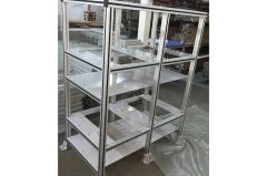 40x40 Ayak yer bağlantı parçası
