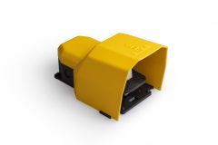 PPK Serisi Plastik Korumalı 1NO+1NC Tekli Sarı Plastik Pedal ppks11bx10 EMAS